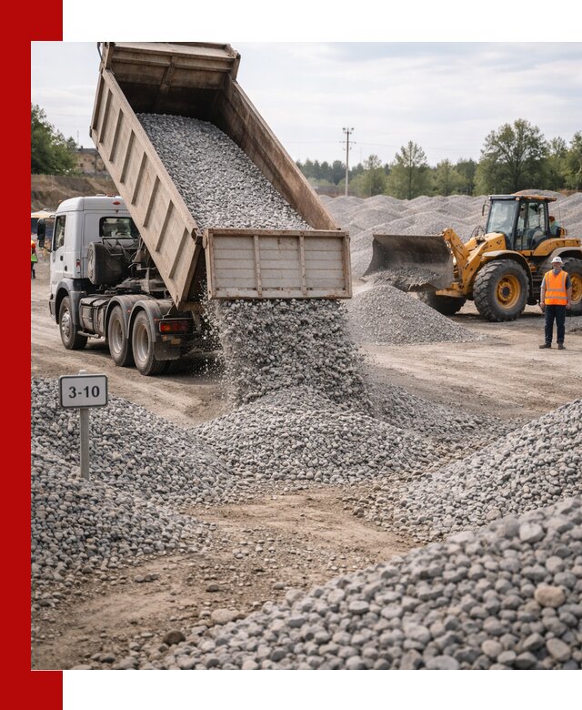 Гранитный щебень фракции 3–10: доставка и продажа в Орле