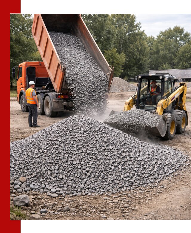 Купить гранитный щебень фракции 5–10 в Орле с доставкой