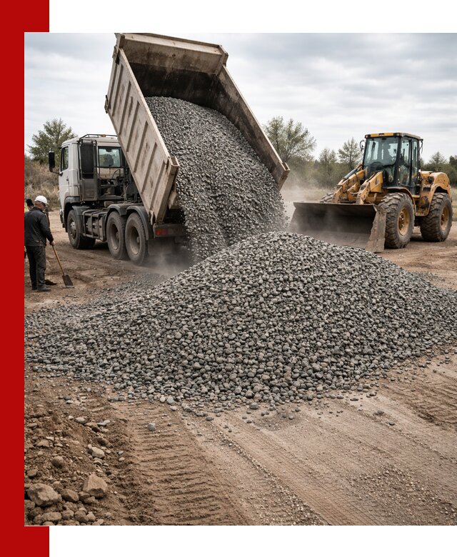 Гранитный щебень фракция 10-20 с доставкой в Орле