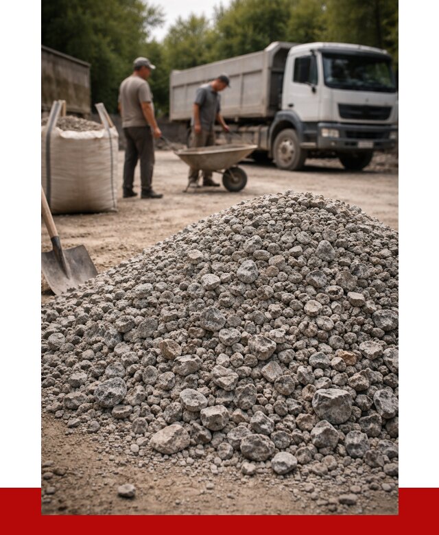 Гранитный щебень фракция 20-40 в Орле от 3240 руб. ПРОНЕРУДОрл