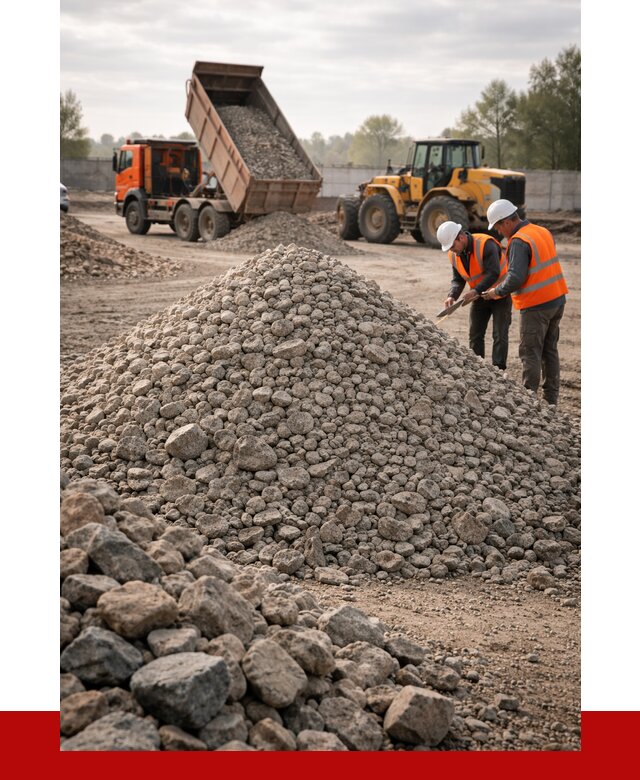 Гранитный щебень фракция 40-70 в Орле от 2531 руб ПРОНЕРУДОрл