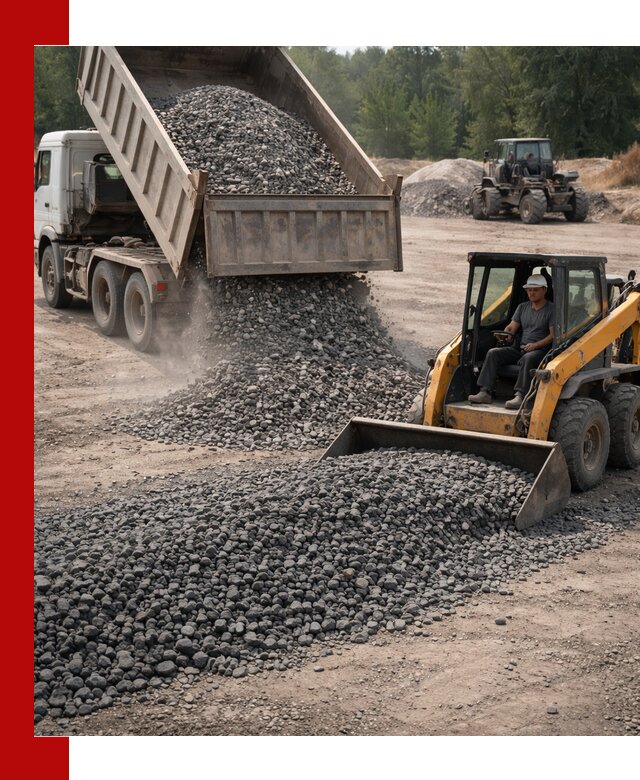 Гранитный щебень фракция 40-70 с доставкой в Орле