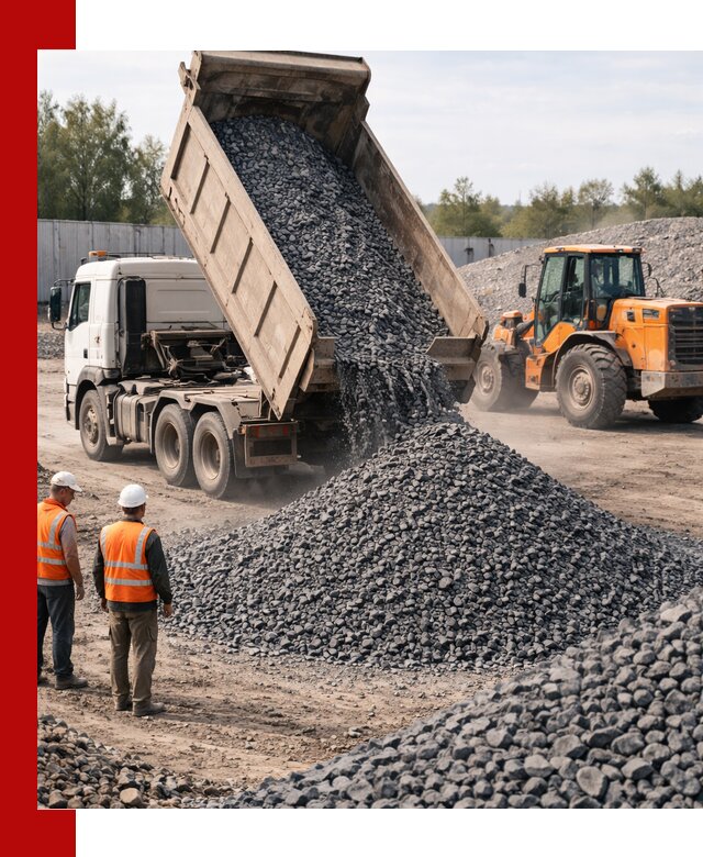 Доставка и продажа щебня габбро-диабаза в Орле