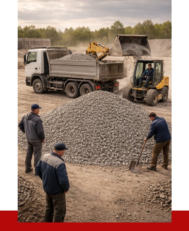 Гравийный щебень фракция 5-20 в Орле от 2430 р. ПРОНЕРУДОрл