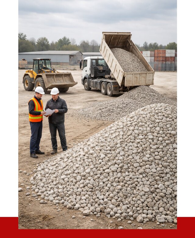 Известняковый щебень в Орле от 1417 р. доставка | ПРОНЕРУДОрл