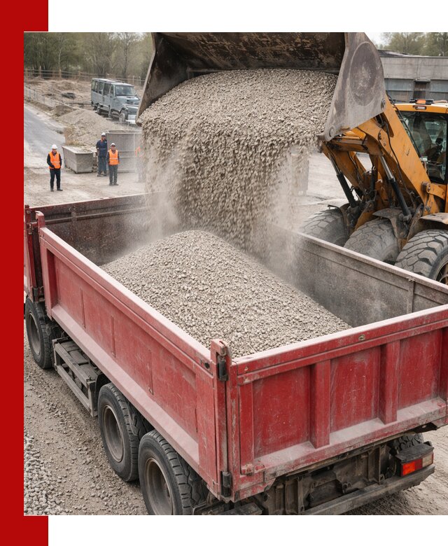 Купить известняковый щебень фракции 0-5 с доставкой в Орле