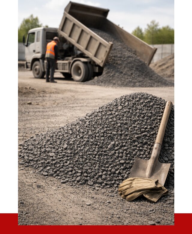 Шлаковый щебень фракция 5-20 в Орле от 1822 р. ПРОНЕРУДОрл