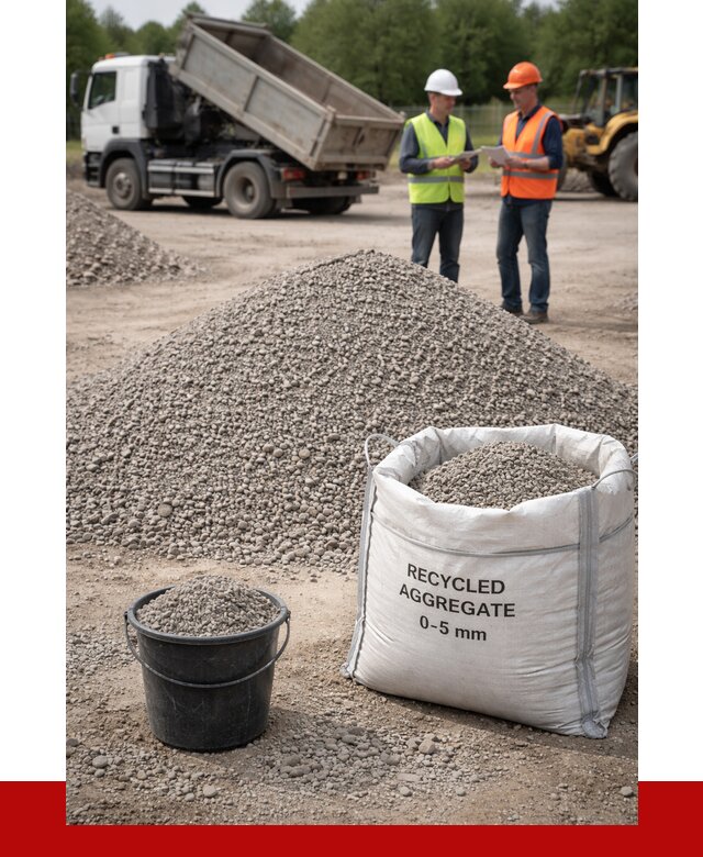 Вторичный щебень фракция 0-5 в Орле от 1620 р. ПРОНЕРУДОрл