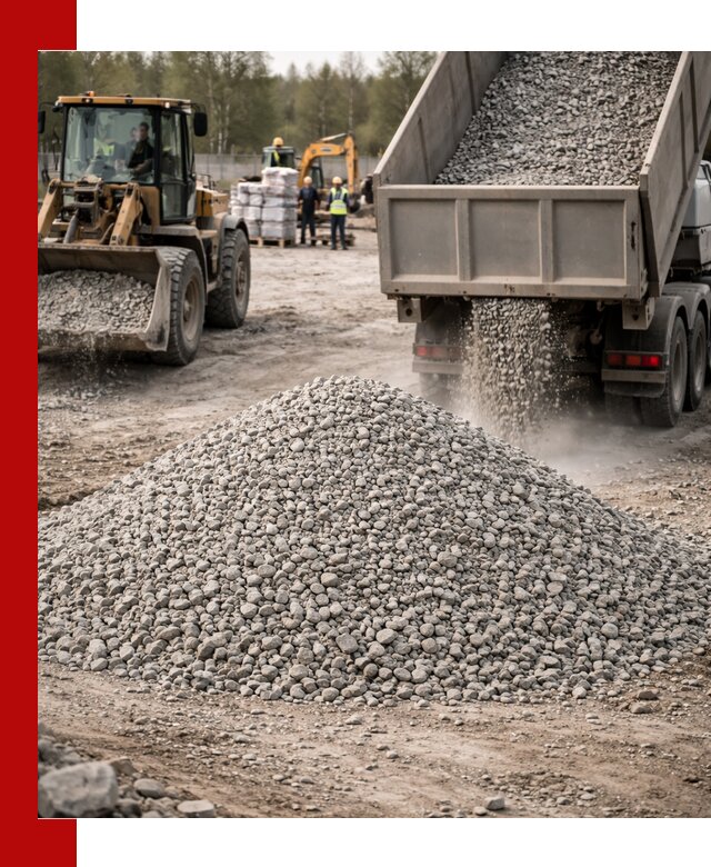 Вторичный щебень фракции 5-20 в Орле — доставка и продажа крупнотоннажно