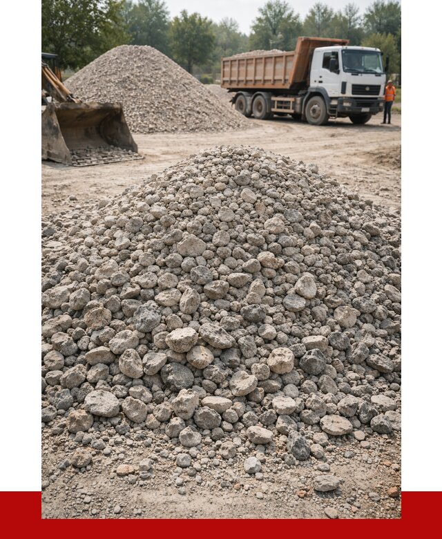 Вторичный щебень фракция 20-40 в Орле от 2227 р ПРОНЕРУДОрл