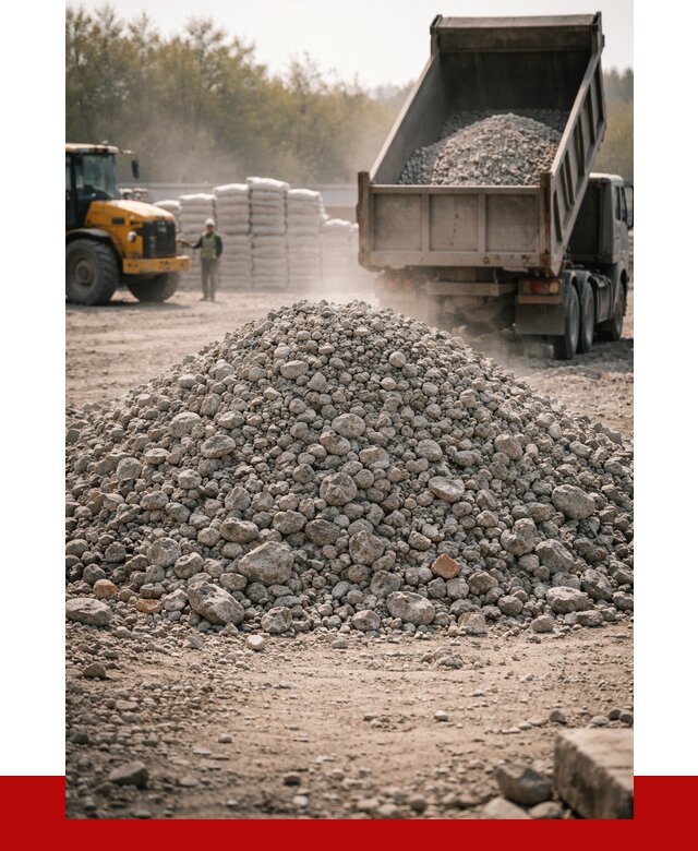 Вторичный щебень фракция 70-150 в Орле от 1417 р. | ПРОНЕРУДОрл