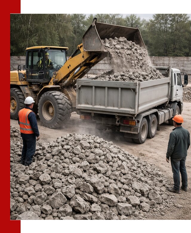 Вторичный щебень фракция 70–150 в Орле с доставкой