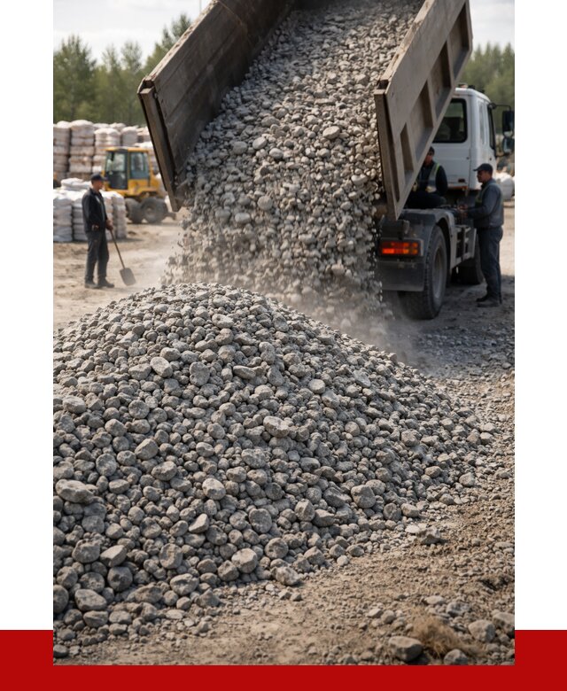 Бетонный щебень фракция 40-70 в Орле от 1822 р. ПРОНЕРУДОрл