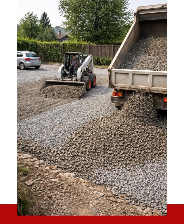 Щебень для парковки в Орле с доставкой от 1215 р.| ПРОНЕРУДОрл