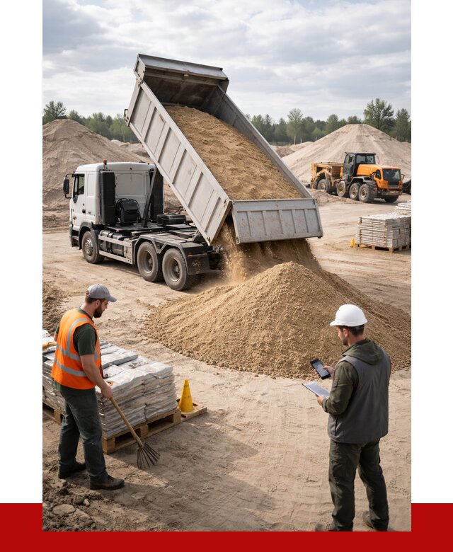Карьерный песок с доставкой в Орле от 3645 р. ПРОНЕРУДОрл
