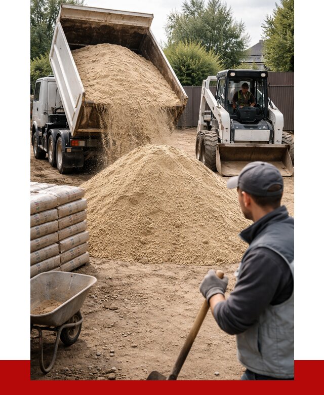 Мытый речной песок с доставкой в Орле от 1468 р. | ПРОНЕРУДОрл
