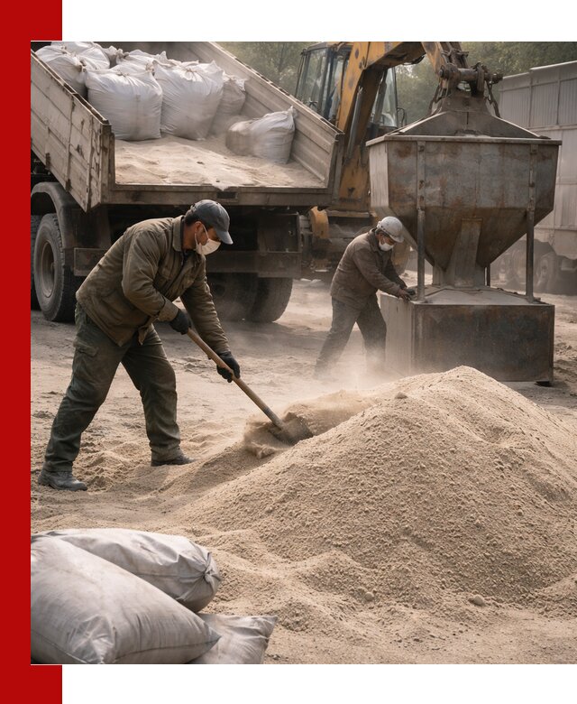 Кварцевый песок для пескоструя в Орле — доставка и качество