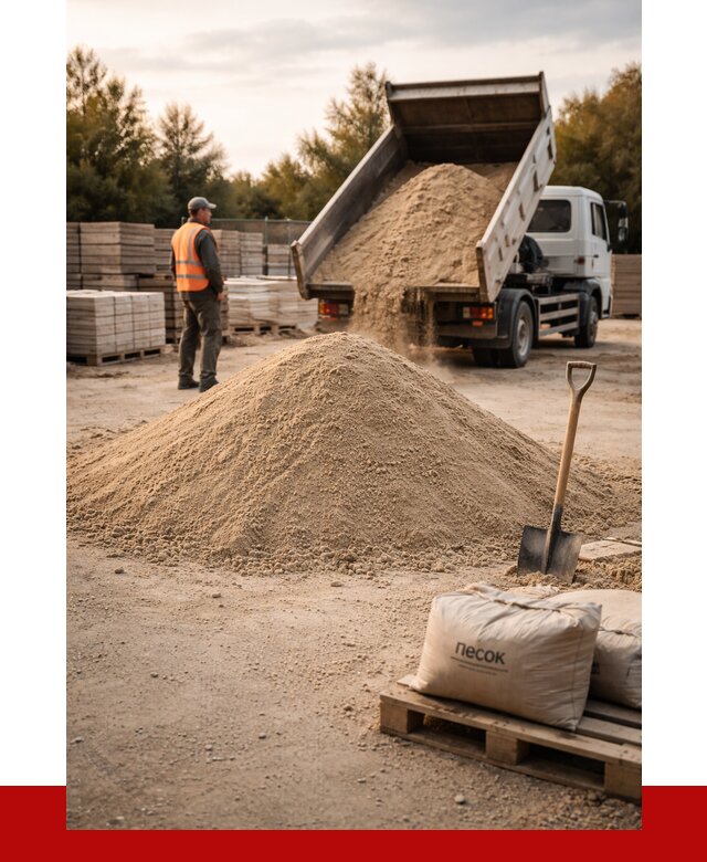 Купить сухой песок в Орле с доставкой от 2430 р. | ПРОНЕРУДОрл