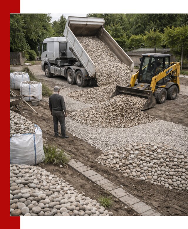 Доставка морской гальки оптом и в розницу в Орле