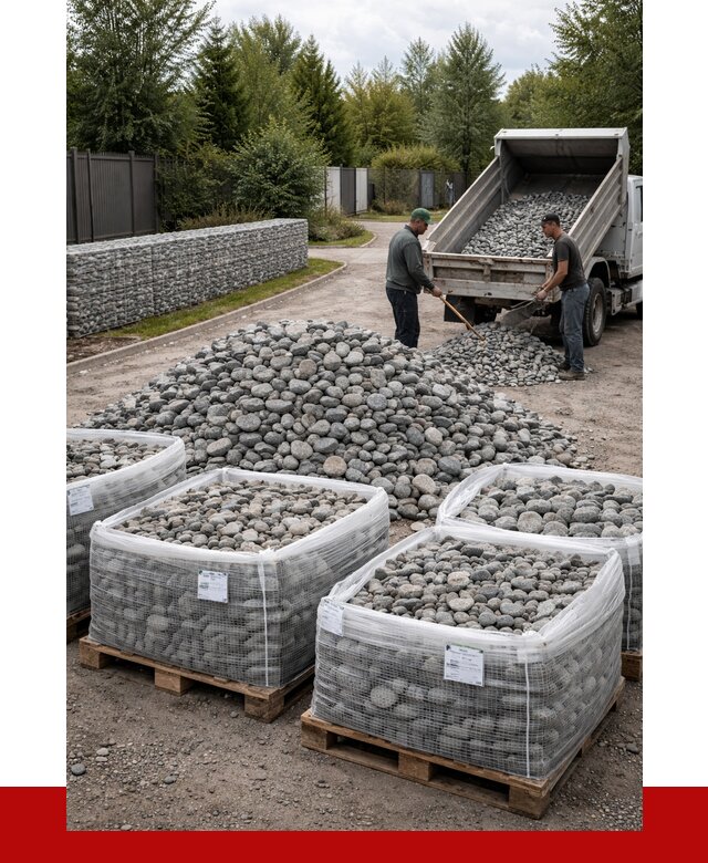 Камень для габионов в Орле от 4252 р. за куб | ПРОНЕРУДОрл