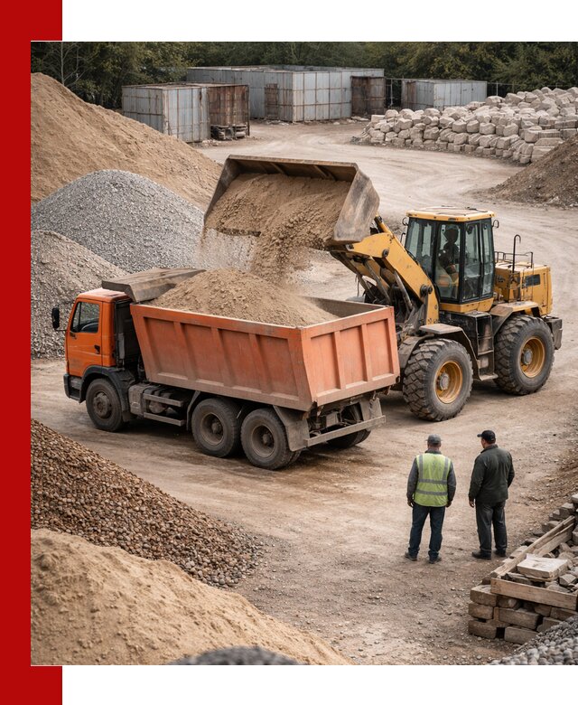 Доставка сыпучих смесей и смесей для стройки в Орле