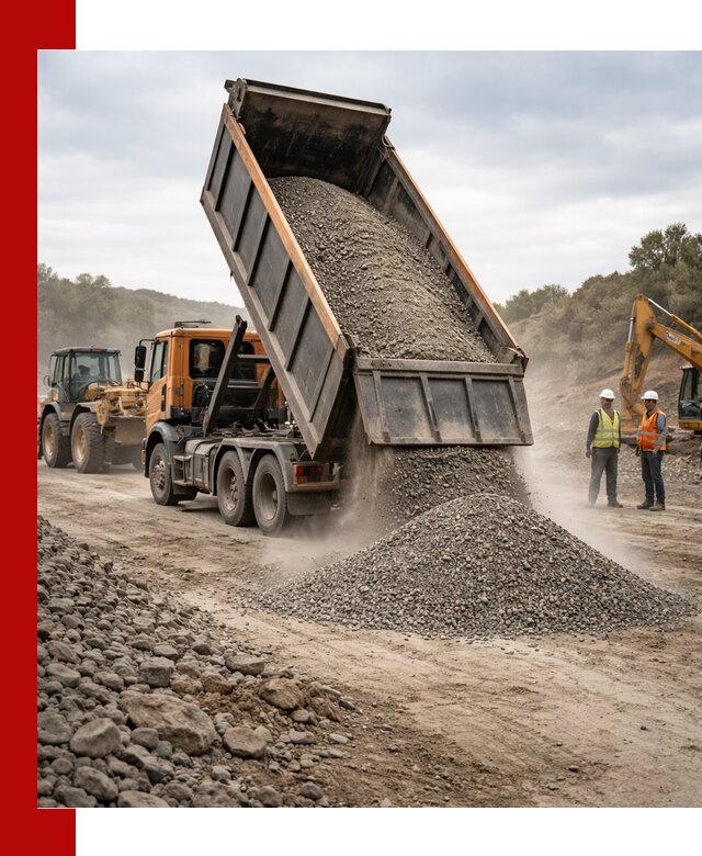 Щебёночно-песчаная смесь ЩПС С1 с доставкой в Орле