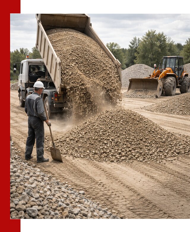 Доставка щпс С3 в Орле самосвалами и бортовыми грузовиками