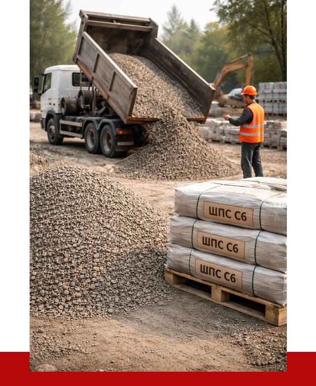 ЩПС С6 в Орле с доставкой от 2227 р. за куб | ПРОНЕРУДОрл
