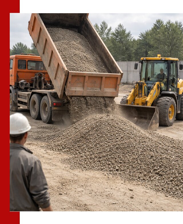 Доставка щпс С8 самосвалами в Орле от производителя