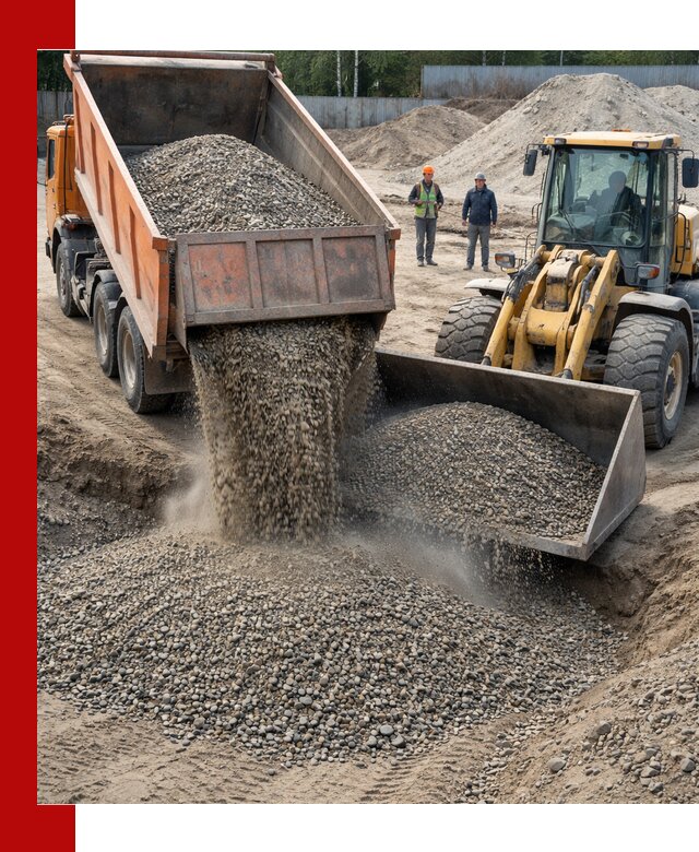 Доставка щпс С9 самосвалами по выгодным тарифам в Орле