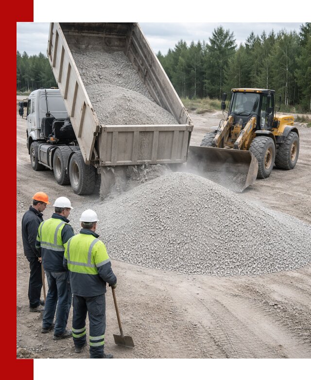 Известняковый отсев 0-5 доставка в Орле быстро и выгодно