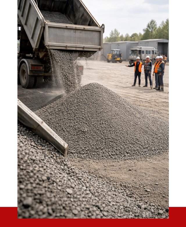 Гравийный отсев 0-5 в Орле от 1215 р. с доставкой | ПРОНЕРУДОрл