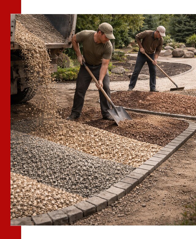 Декоративная крошка для ландшафта в Орле — продажа и доставка