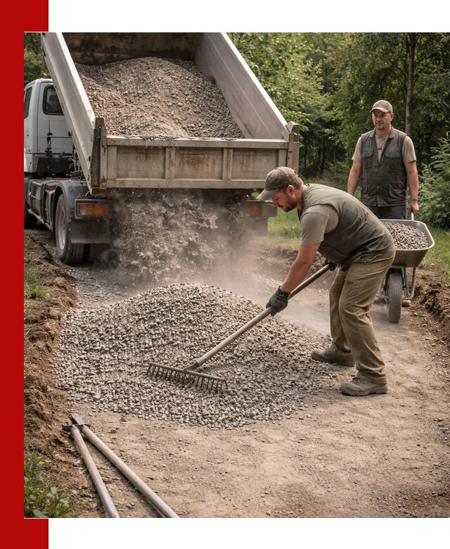 Каменная крошка для дорожек с доставкой в Орле