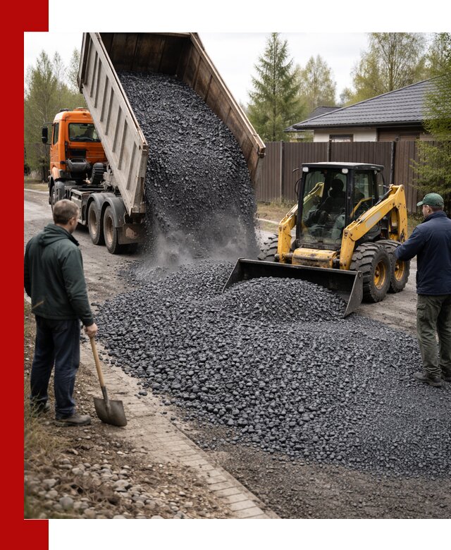 Крошка габбро с доставкой в Орле для строительных работ