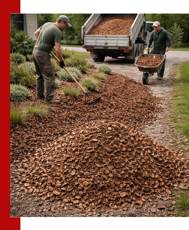 Крошка для мульчирования с доставкой в Орле