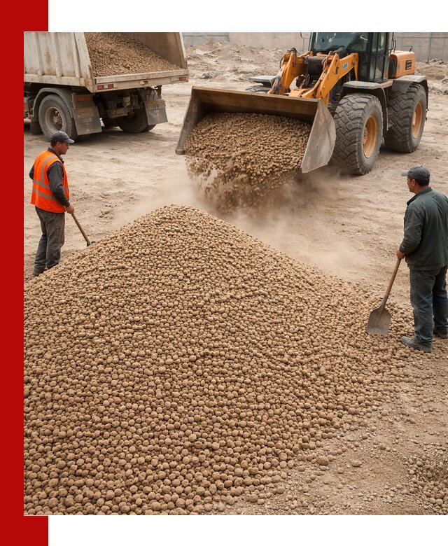 Керамзит фракция 10-20 с доставкой в Орле