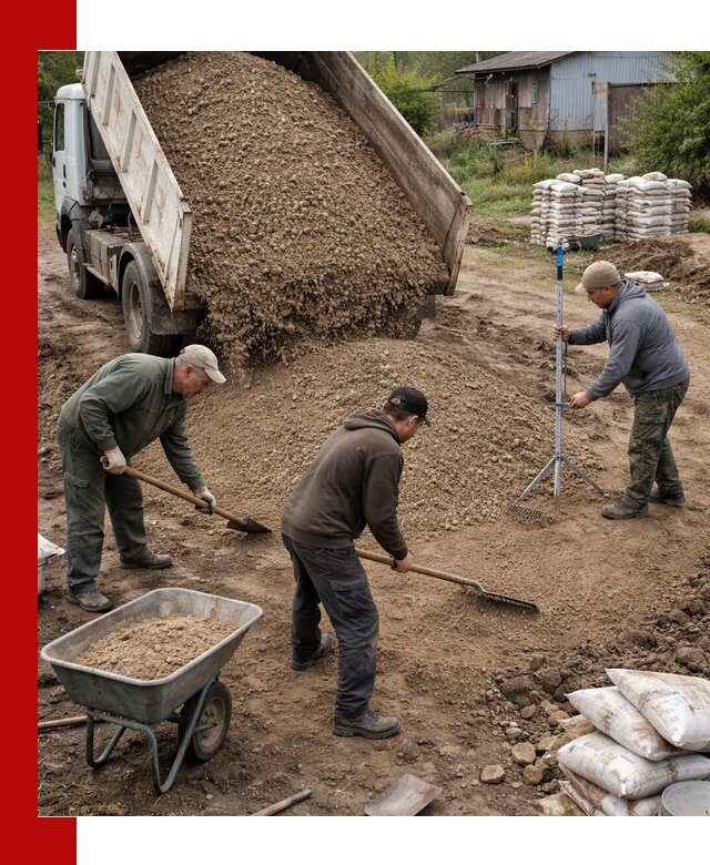 Керамзитовый песок с доставкой в Орле оптом и в розницу