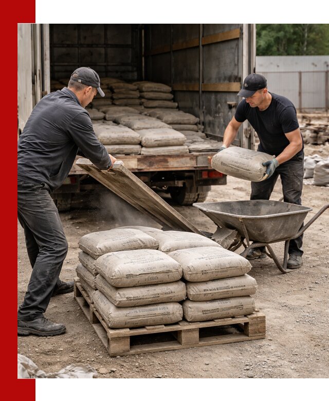 Пескобетон М300 с доставкой в Орле по выгодной цене