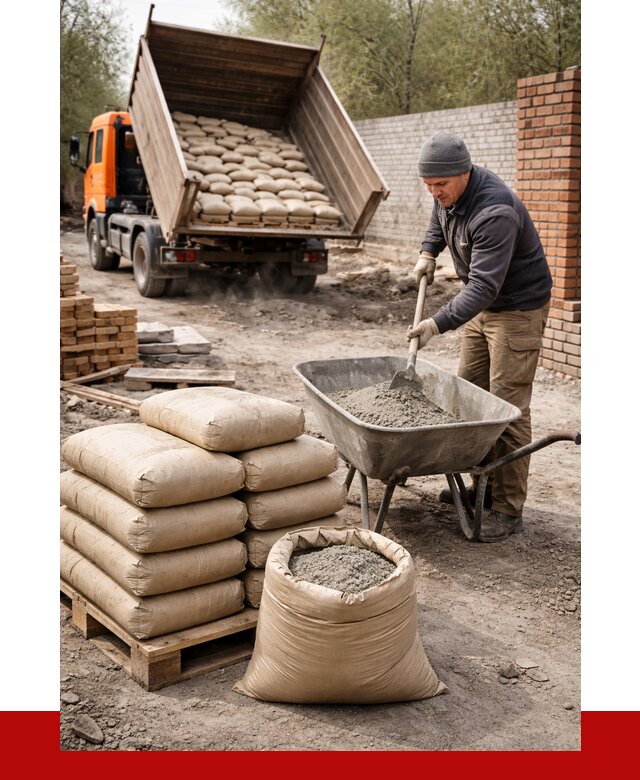 Купить сухую смесь для кладки в Орле от 1215 р. | ПРОНЕРУДОрл