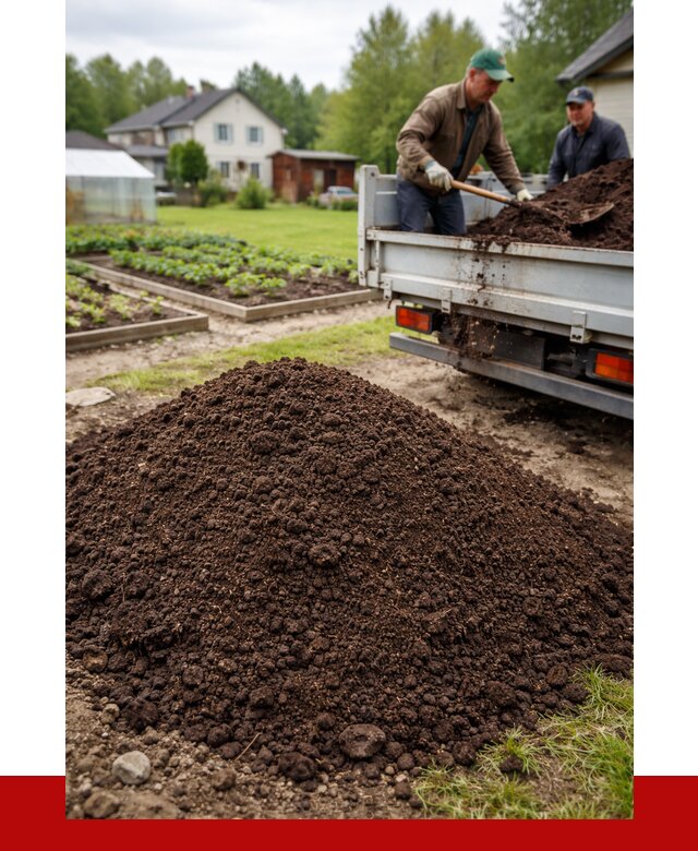Плодородный грунт в Орле с доставкой от 4252 р. | ПРОНЕРУДОрл