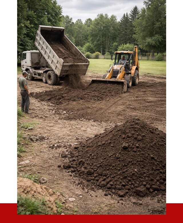 Грунт для выравнивания участка в Орле от 1215 р. | ПРОНЕРУДОрл