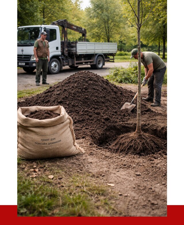 Грунт для посадки деревьев в Орле от 1215 р. | ПРОНЕРУДОрл
