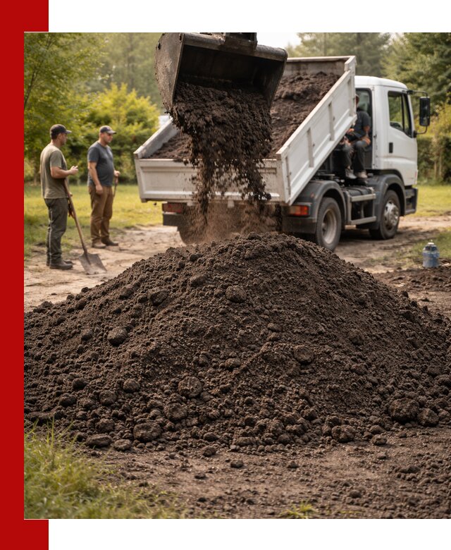 Доставка и продажа чернозема в Орле оптом и в розницу