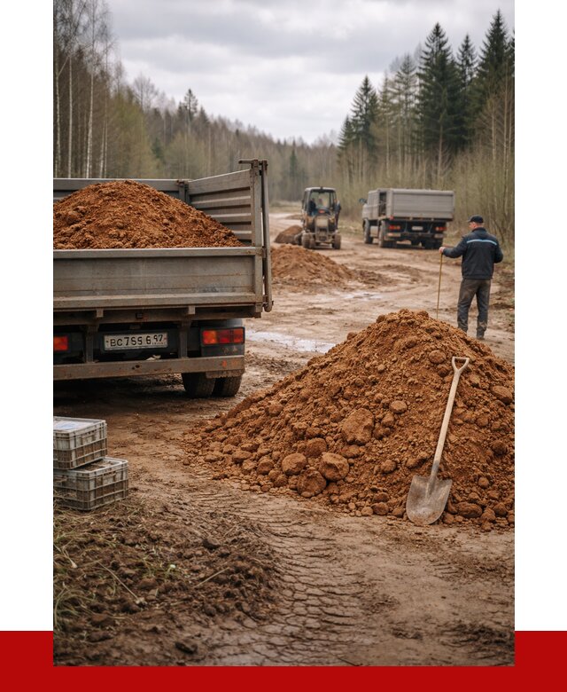 Глина и суглинки в Орле от 4556 р. за куб | ПРОНЕРУДОрл