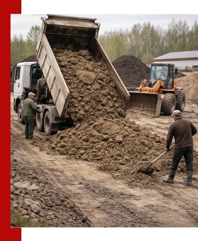 Доставка глин и суглинков в Орле оптом и вкрай