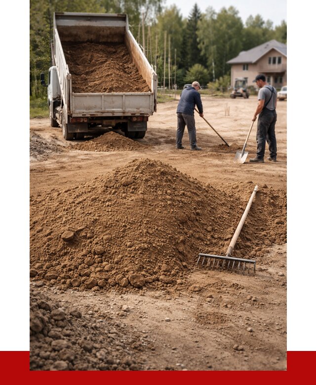 Суглинок для планировки в Орле с доставкой от 4252 р. | ПРОНЕРУДОрл