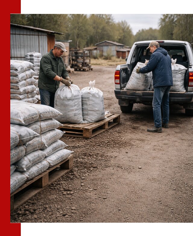 Купить конский навоз в мешках с доставкой в Орле