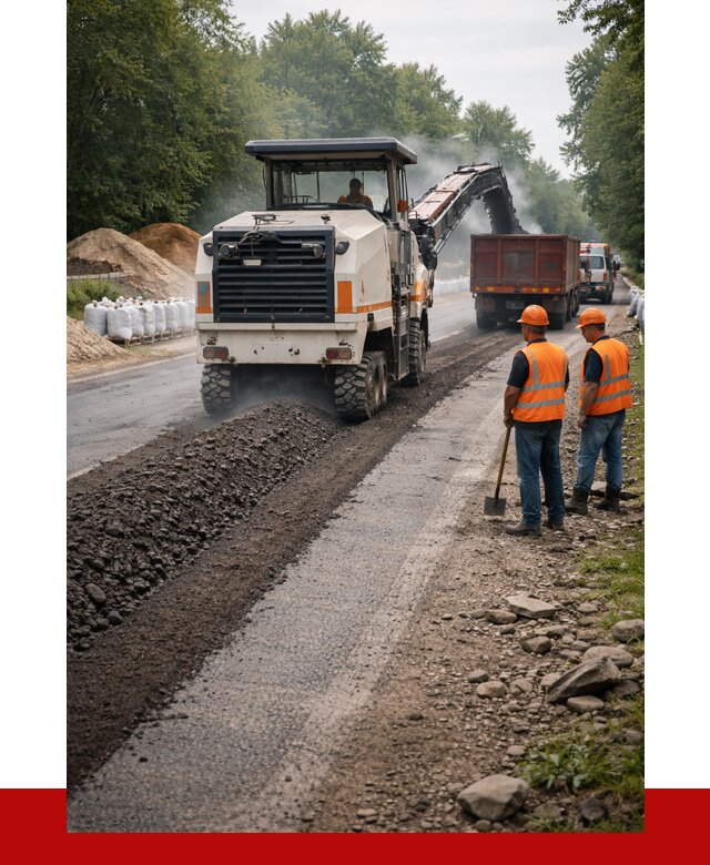 Фрезерованный асфальт в Орле от 2227 р./куб. | ПРОНЕРУДОрл