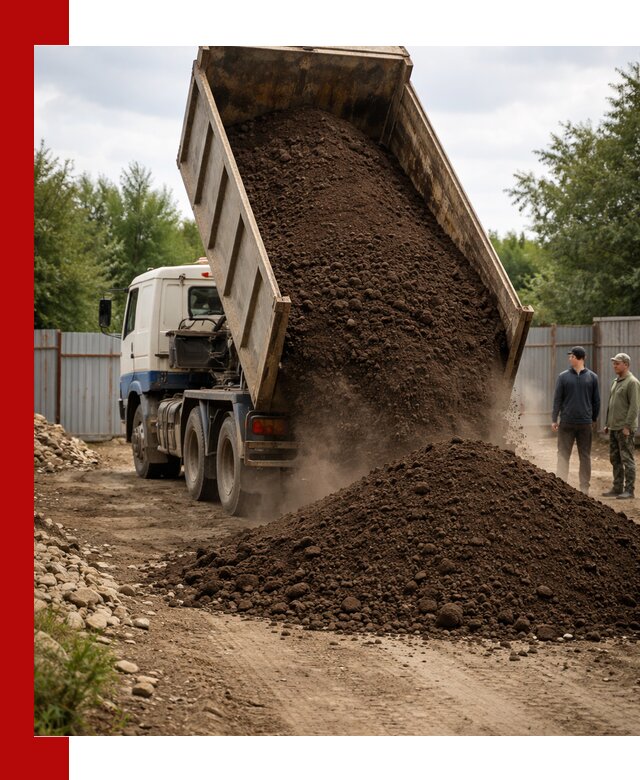 Доставка самосвалом 10 кубов в Орле быстро и надёжно